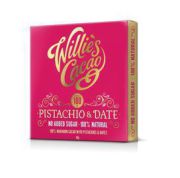Willie‘s Cacao - 100% Cacao met Pistache en Dadels - 50 gram