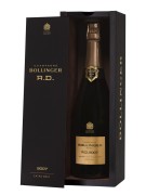 Champagne Bollinger - RD Extra Brut in geschenkverpakking - 0.75L - 2008