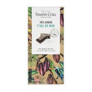 Simon Coll - Pure chocolade 70% met Zeezout - 85 gram