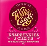 Willie‘s Cacao - White chocolate - Raspberries & Cream - 50 gram