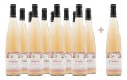 Wijngoed Thorn - Pinot Noir Rosé - Voordeelpakket - 11+1 gratis - 0.75L - 2021
