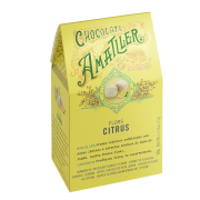 Amatller - Gevulde bloemblaadjes van witte chocolade met citrus - 72 gram