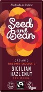 Seed & Bean - Pure Chocolade 58% - Hazelnoot - 85 gram