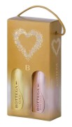 Bottega - Glamour Prosecco Gold en Rose Gold in giftbox  - 2 x 0.2L