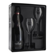 Ferrari - Maximum Blanc de Blancs in giftbox met 2 glazen  - 0.75L