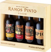 Ramos Pinto - Proefassortiment in houten giftbox  - 4 x 0.09L